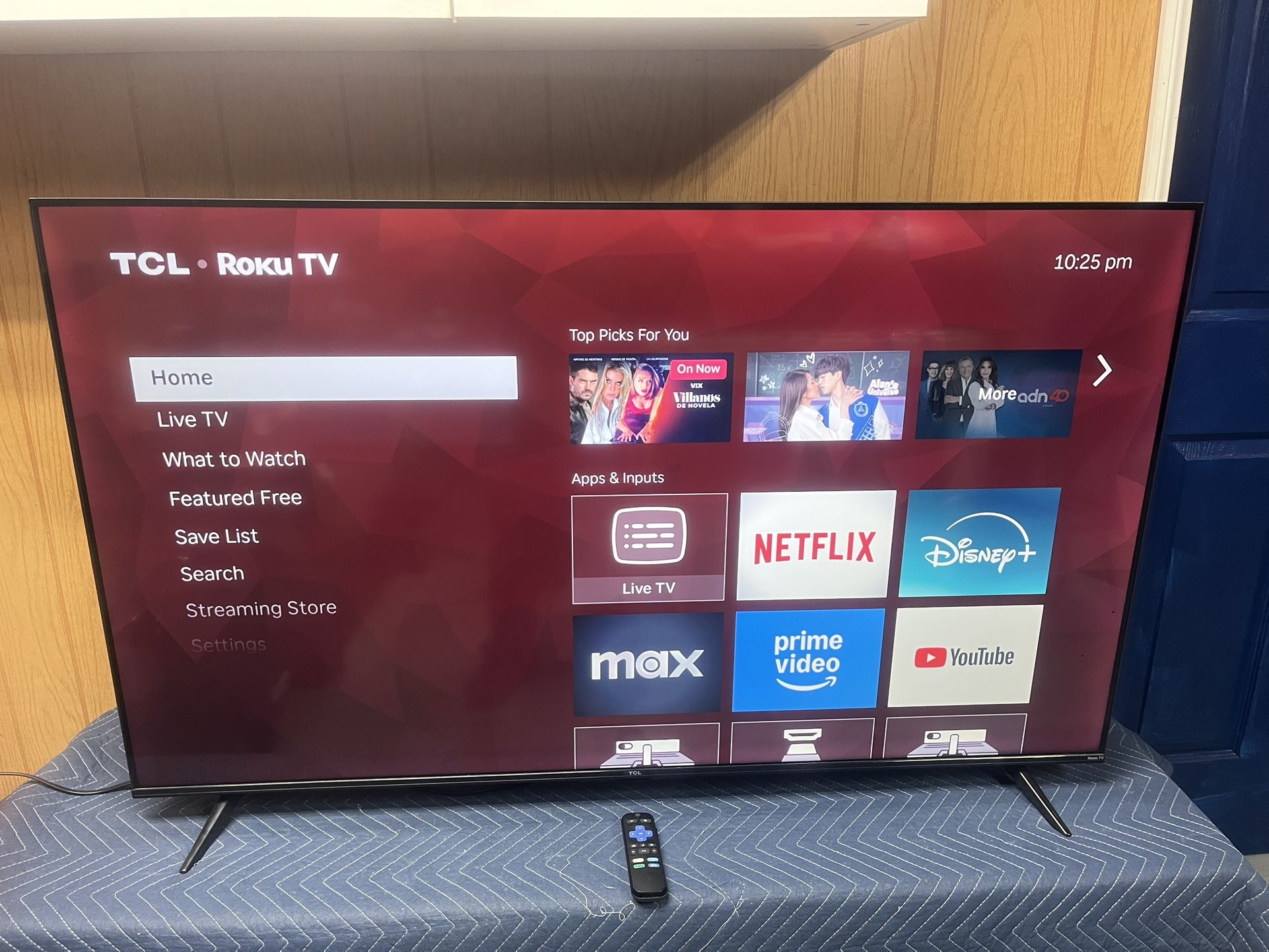 50” TCL 4K HDR10 SMART ROKU TV