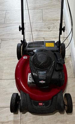 Toro lawnmower self propelled rwd