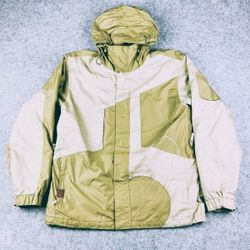 Quiksilver Designer Snow Jacket, Large, 5000mm, Unisex Snow & Water-proof, Hooded, Full-2way-Zip  +  a  Levi's Hooded, Snow Jacket/Parkayy