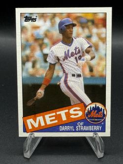 1985 Topps #570 Darryl Strawberry