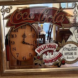 Coca-cola Clock Collectible 