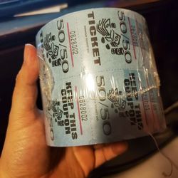 Raffle tickets brand new roll of 1000 tickets