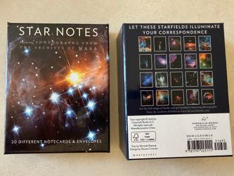 New Star Notes (20 photographs from NASA)