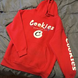 NEW Red Cookies hoodie XL