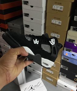 Jordan 4 White Thunder Sizes Available In Description