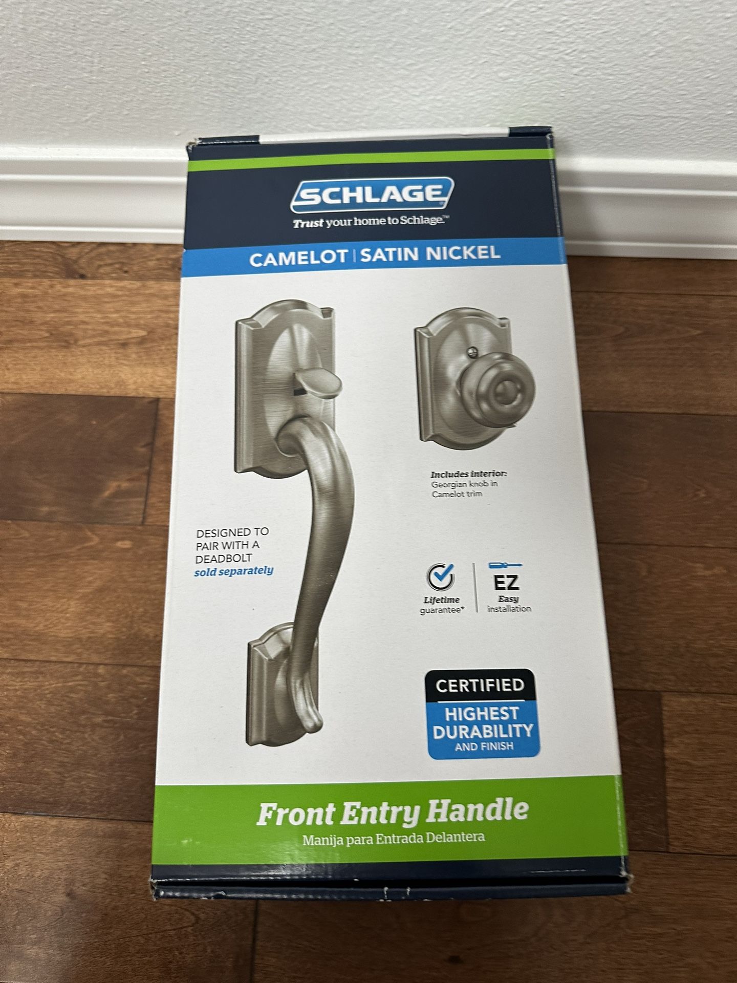 Front Entry Door Handle System