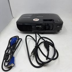 EPSON H368A EX5200 LCD Projector Home Theater Office Conference Works Check Phot