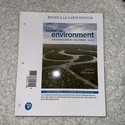 “Essential Environment-The Science Behind The Stories”-6th Edition-Looseleaf Textbook