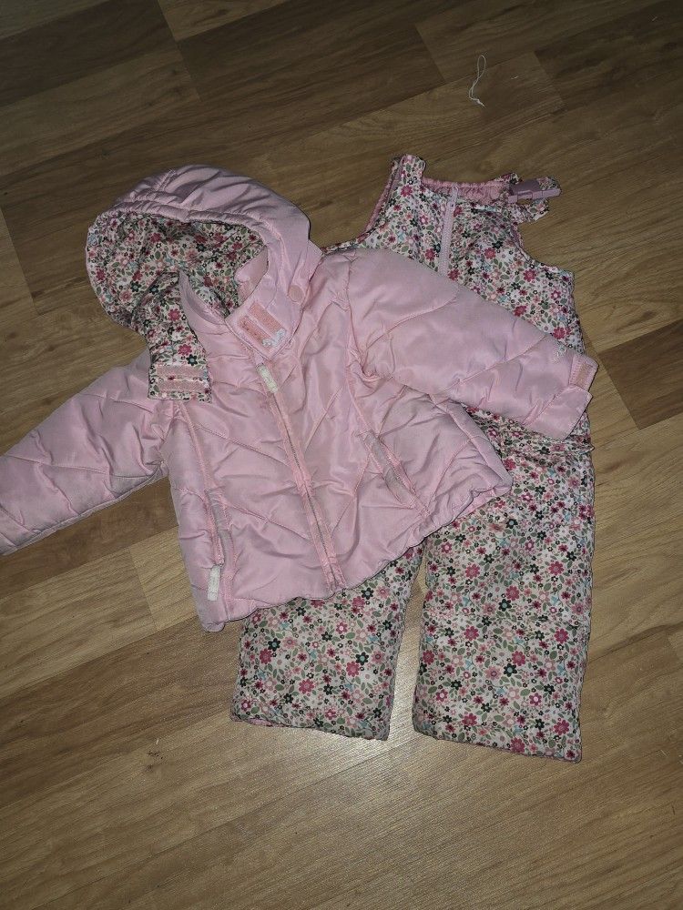 2t Girls Winter Jacket & Snow Pants