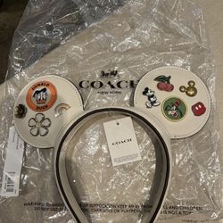Mickey Mouse COACH  Leather Ear Collection 