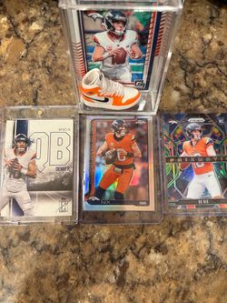 Bo Nix Denver Broncos Rookie Card Lot