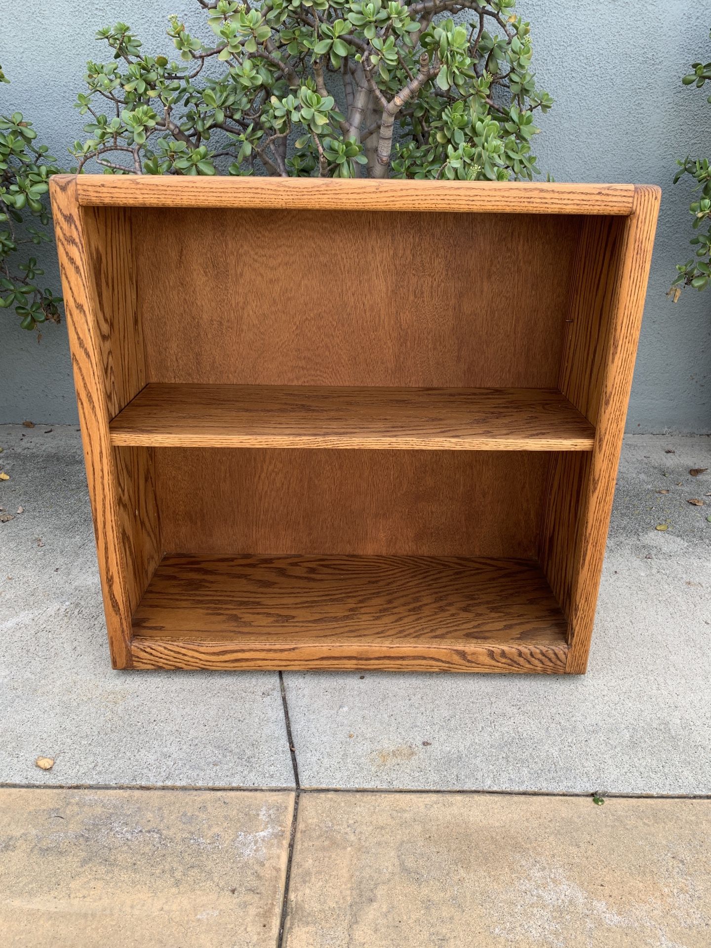 Bookcase Oak 31X30X12
