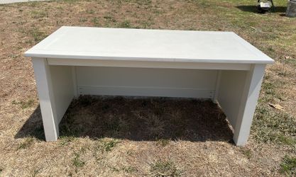 Pottery Barn White Console Table