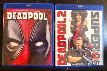 Deadpool and Deadpool 2 Blu-ray