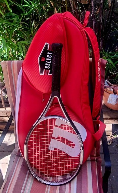 Wilson Rival H Oversize Racket And Vancouver Tennis Bag