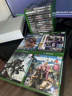 Xbox one bundle 17games+ 1 controller