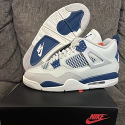 Jordan Retro 4 Military Blue Sz 10 Brand New Unworn