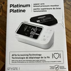 Omron Platinum Upper Arm Blood Pressure Monitor (BP5465)