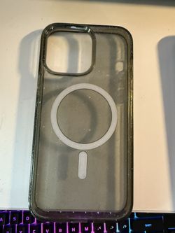 iPhone 14 Pro Max MagSafe Black Jelly Sparkle Case