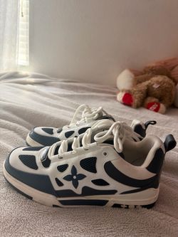 Lv Skates marine white shoes