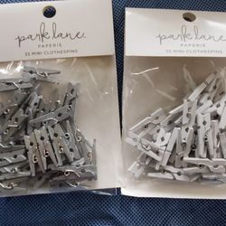 Small Clothespins, Each Pk