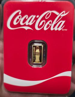 Coca-Cola Gold Bar Collectible