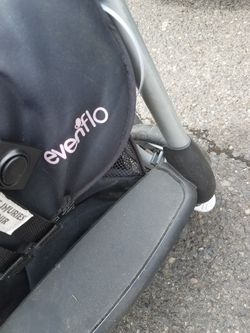 Girls stroller. Decent condition no rips
