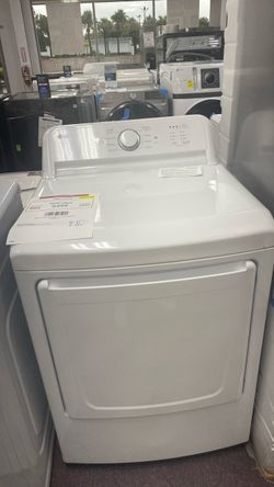 LG 7.3-cu ft Vented Electric Dryer (white)