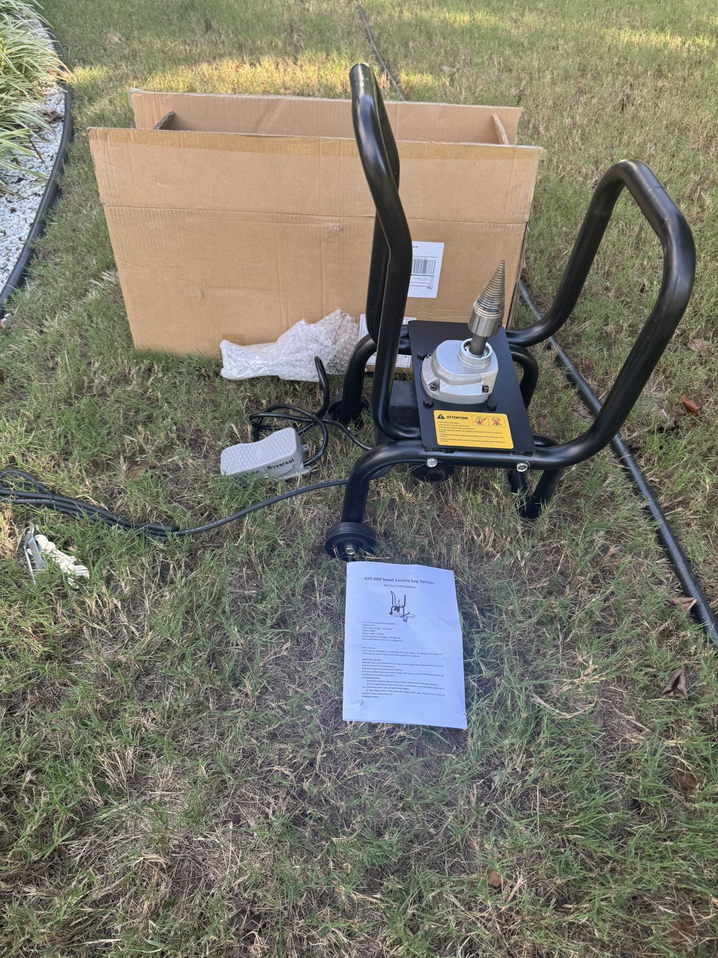 brand new Electric Log Splitter 2.2KW