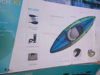 Intex Challenger k1 inflatable kayak new