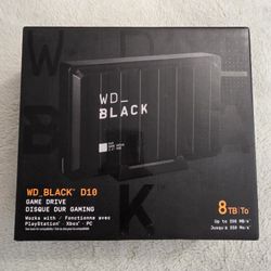 Western Digital Black 8TB Game/hard Drive