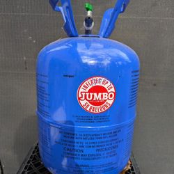 Blue Balloon Time Jumbo (12") Helium Tank (empty)