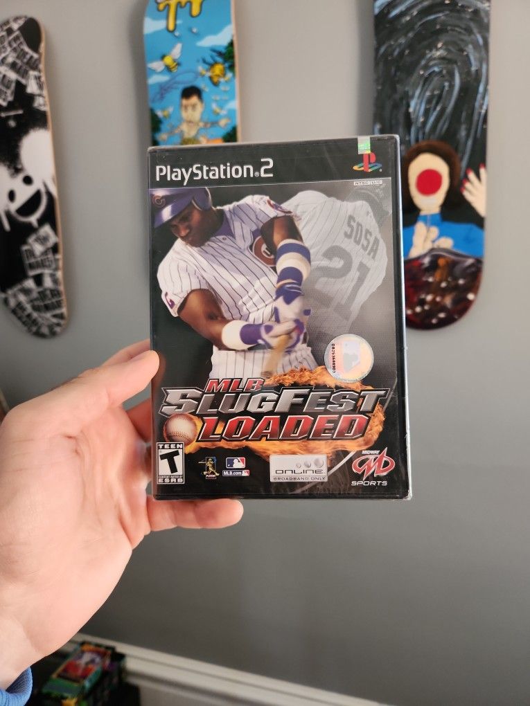 MLB Slugfest Loaded Playstation 2 NEW (Sealed)