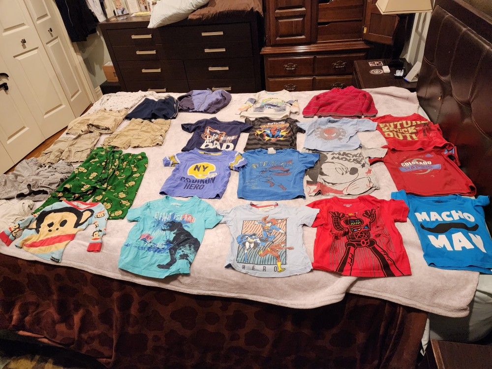 Lot of Boys size 2T Clothes