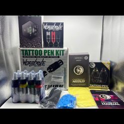 Professional Tattoo Kit Wireless & Plug In 