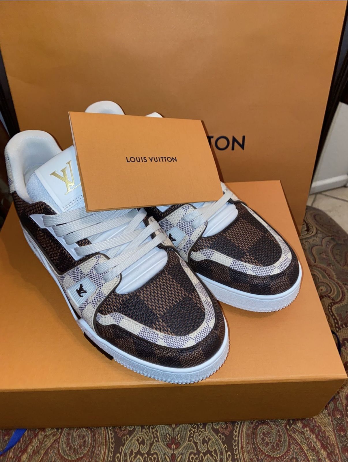 Louis Vuitton Trainer #54 Damier Ebene Size: 44/11