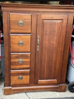 Very Sturdy Heavy Armoire Chest 