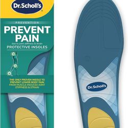 Dr. Scholl's Prevent Pain Protective Insoles, Protect Against Foot, Knee, Lower Back Pain, Promote Foot Health & Wellness, Trim to Fit Insert, Men Sho