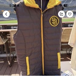 Padres Puffer Vest