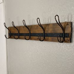 Wall Jacket Hooks Vintage