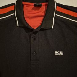 Men's Hugo Boss Polo Shirt Size Large 