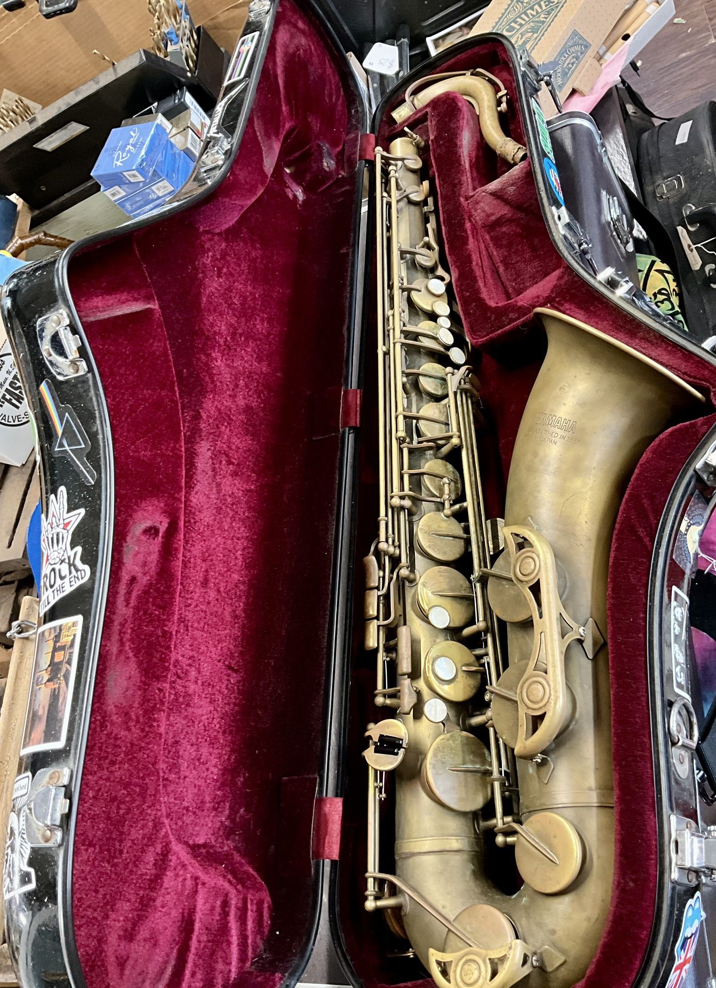 Yamaha YTS-275 Tenor Saxophone w/ Hardshell Curved Case