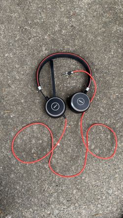 Jabra Wired Stereo Headset with Mic – Office / Zoom / Teams