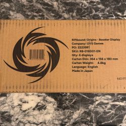 Riftbound TCG Origins Sealed Case English