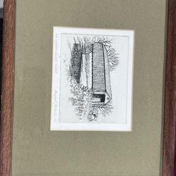 Etching By Margaret Philbrick
