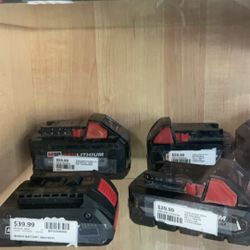 Milwaukee Batteries!