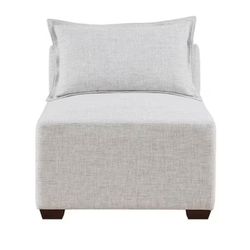Home Fabric Sectional Sofa in Silver Grey