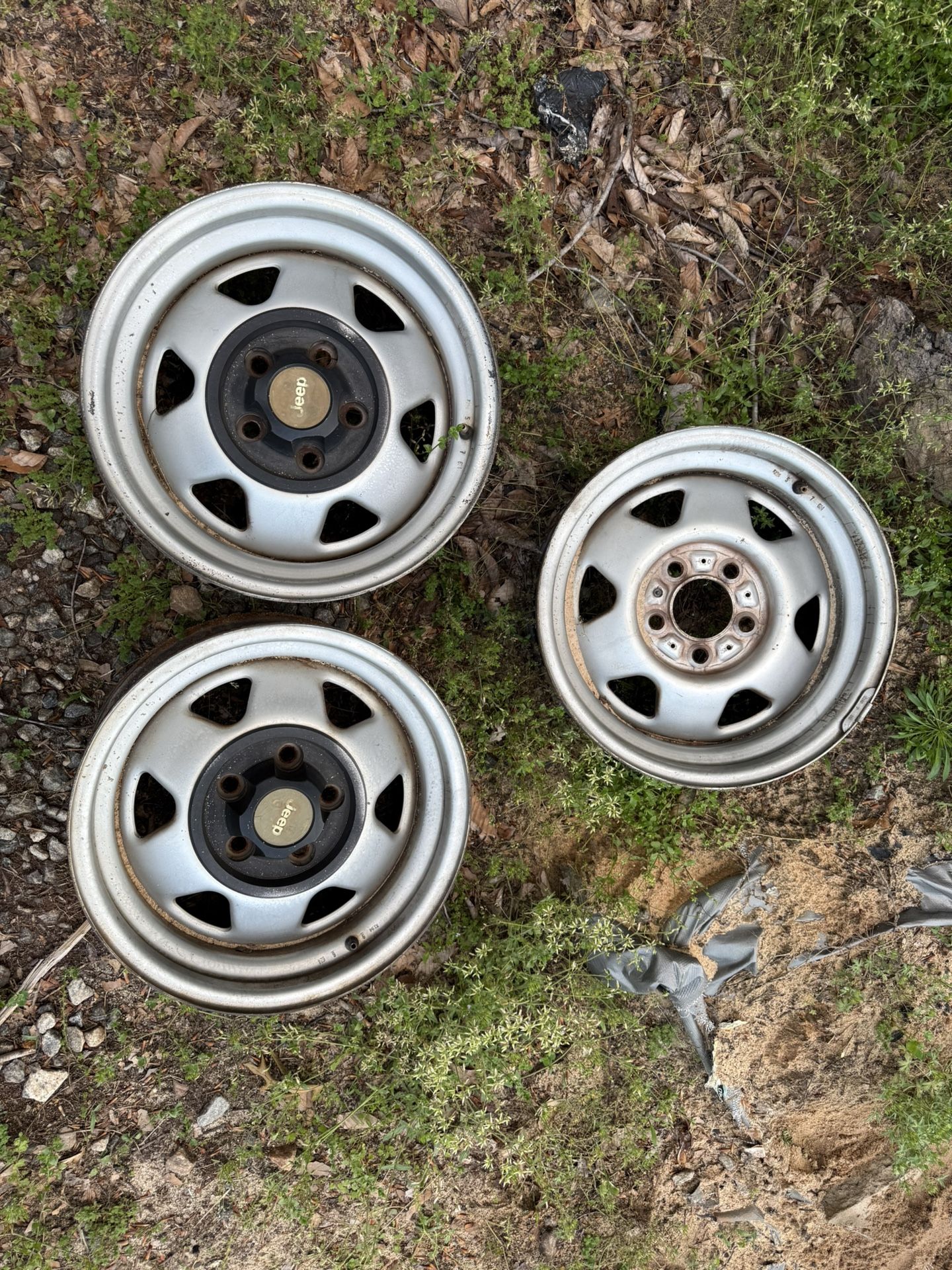 Five Steel Wheels 15”