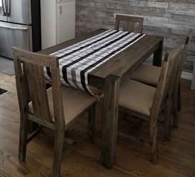 Macy’s Canyon 6-Piece Dining Table Set – Excellent Condition