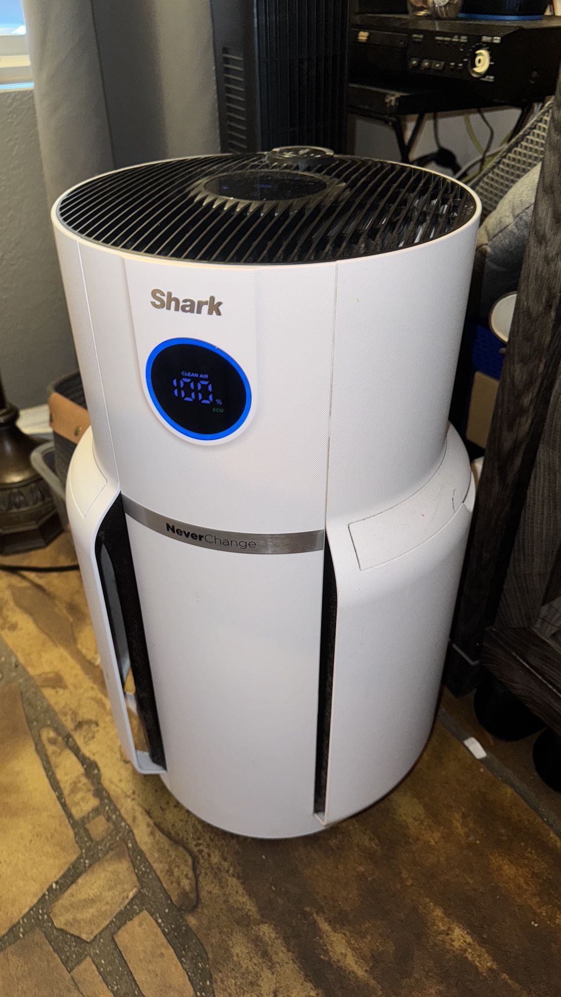 Shark Air Purifier for Home with NeverChange(5-Year) HEPA Air Filter, 1400 sq. ft
